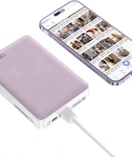 SKYCABLE NEWQ External Hard Drive for Phone Backup 1TB Storage Space HDD USB Flash Photo Stick Memory Expansion Device for Transfer Photo & Video on iPhone | Andriod | Computer | iPad | Mac | Apple (P